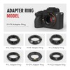 TTartisan M Mount Lens Adapter to X1D Mount Camera