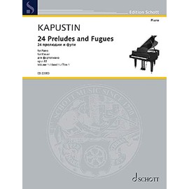 Twenty-Four Preludes and Fugues: op. 82. piano.