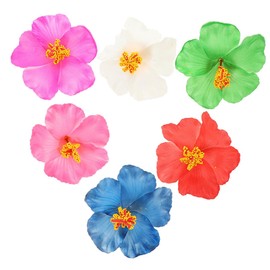 Gatuida 6pcs Flower Hairpin Barrettes Girl Floral Faux Blue Clip Retro Hair Accessories Styling Pink Thick for Jay Long Women Color Hairpins Large Hair Flowers Hair Pins