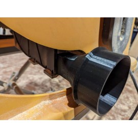 Unbranded Replacement Dust Chute For Ridgid Table Saw (4  or Original Chute Size) - 4" Dust Hose