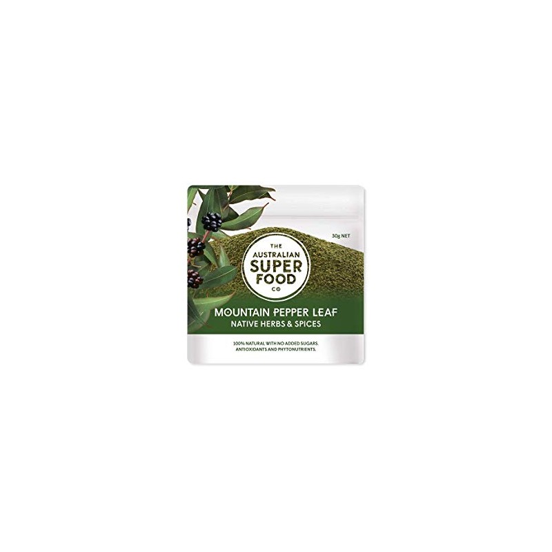 Ground Mountain Pepper Leaf 20g The Australian Superfood Co