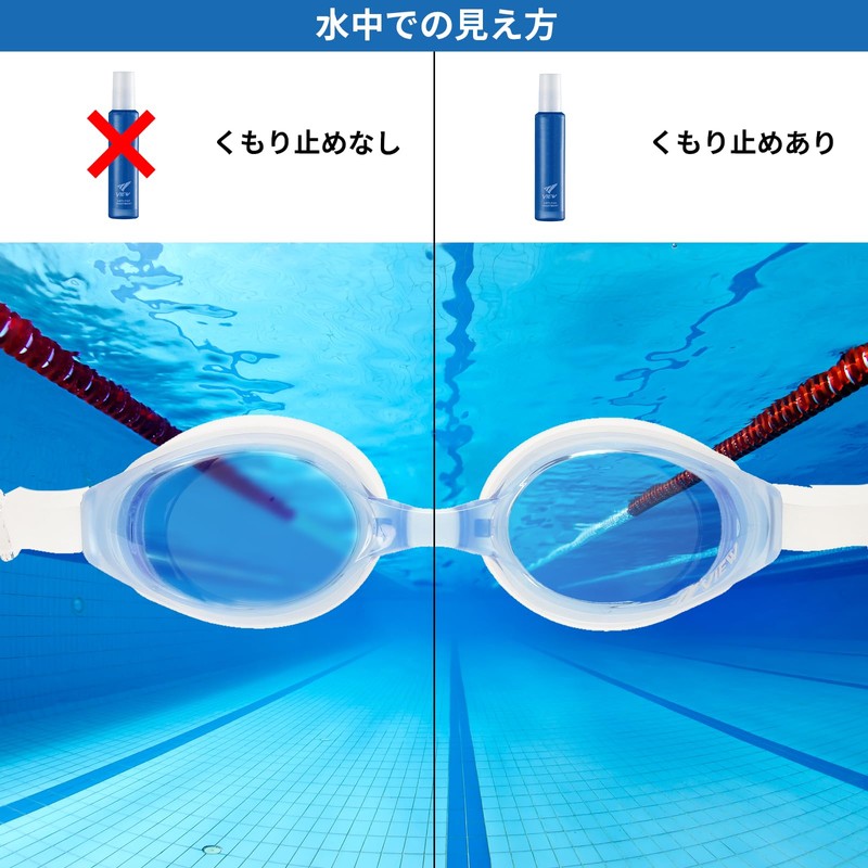 VIEW Swimming Goggles Set, For Elementary School Students, Ages 6