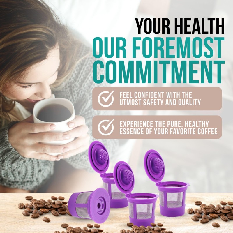 Reusable K Cups for Keurig Coffee Maker - Filter Pods