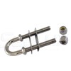 SeaLux Marine Boat Bow Eye Stern Eye U Bolt Tie