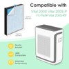 HSIAMEN Pre-Filter Compatible with LEVOIT Vital 200S Air Purifier Filter