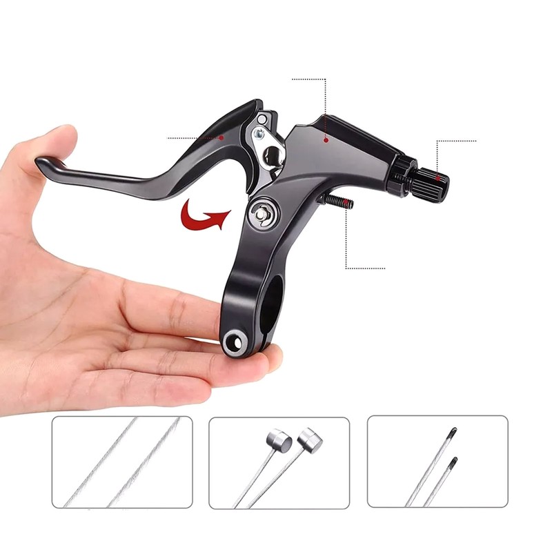 Bike Front Rear V Brake Set Aluminum Alloy Mountain Road