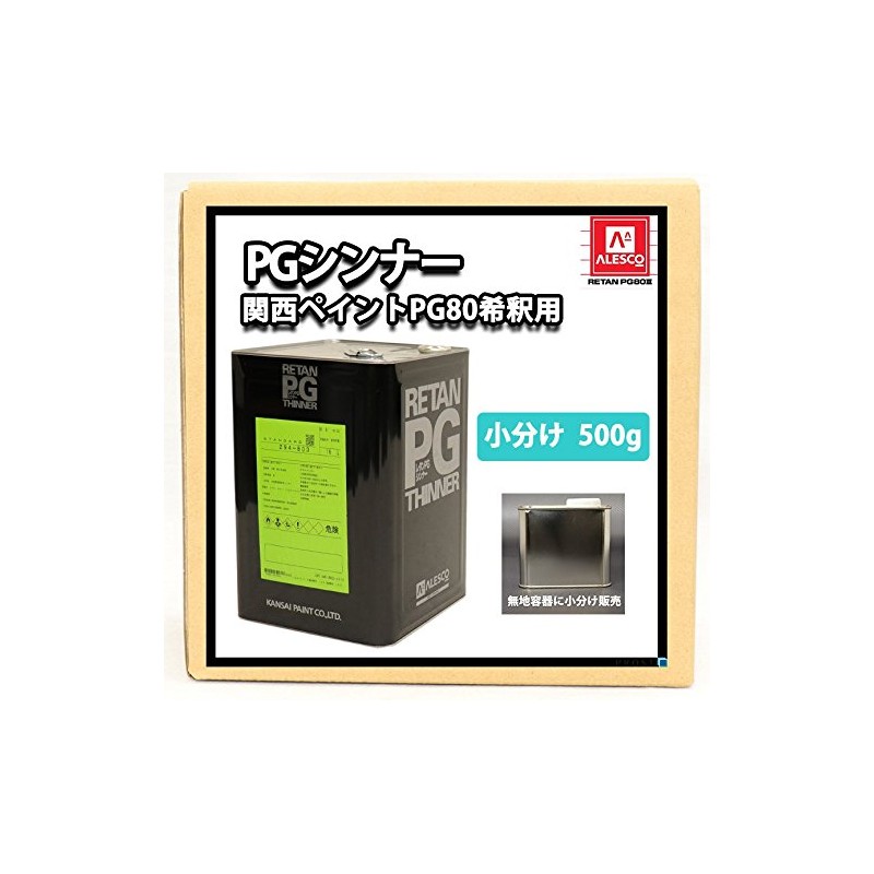 HOTOK Kansai Paint [PG80 Dilution Thinner, 17.6 oz (500 g)]
