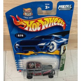 Hot Wheels 2002 Hot Wheels Flying Aces II 5/5 Midnight Otto Collector 079.        F7