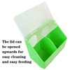 Pigeon Feeder Water 2 Pack Quail Bird Chicken Feeder Water