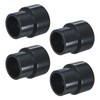M METERXITY 4-Pack UPVC Reducer Pipe Fitting, DN40x32 Reducing Coupling