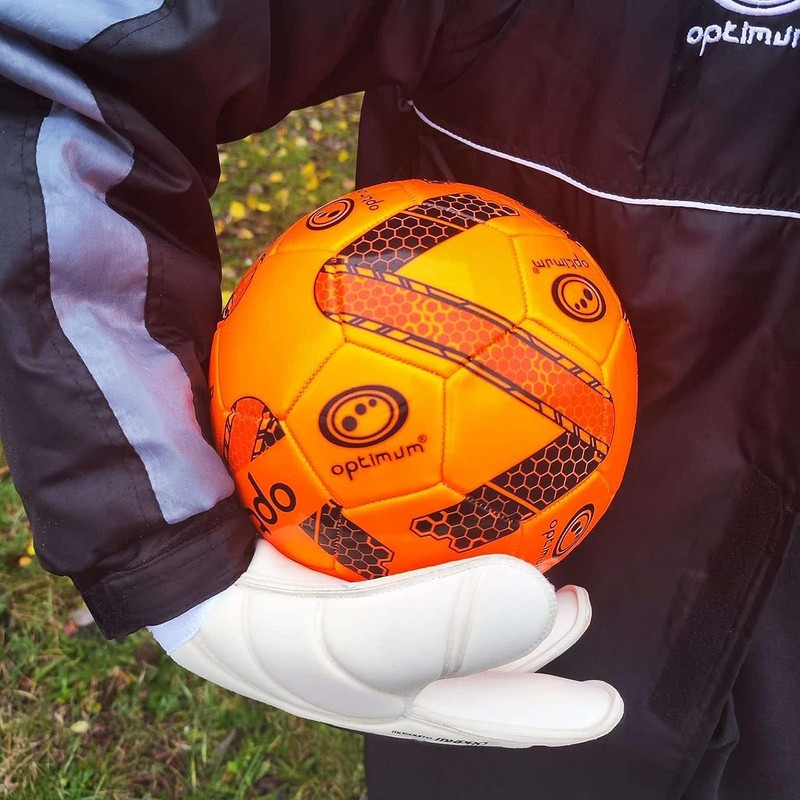 Optimum Classico All-Weather Football Ball - Stylish, Soft-Touch PVC, Even
