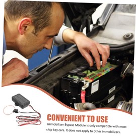 FUNOMOCYA Car Immobilizer Bypass Module Abs Material Universal Remote Sturdy Design