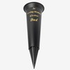 Set of 2 Black In Loving Memory DAD Spiked Memorial