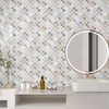 CHIHUT Arabesque Peel and Stick Backsplash 12''x12'' Waterproof Oil Proof