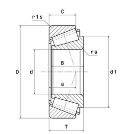 5584/5535 - NTN - Tapered Roller Bearing - Factory New