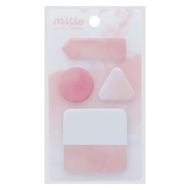 Sunstar Stationery S2841797 Sticky Notes mitte Milky Pink