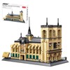 CSNRHG Notre-Dame de Paris Cathedral World Famous Architectural Model Building
