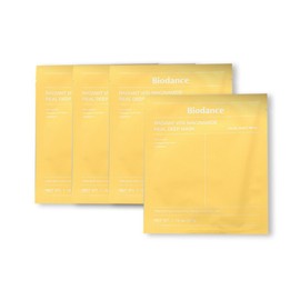 Biodance Radiant Vita Niacinamide Real Deep Mask 4 sheets x 1 pack / 바이오던스 래디언트 비타 나이아신아마이드 리얼 딥 마스크 4매 x 1팩