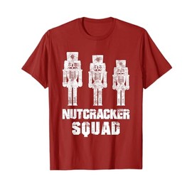 Nutcracker Squad Holiday Ballet Dance Matching Christmas T-Shirt