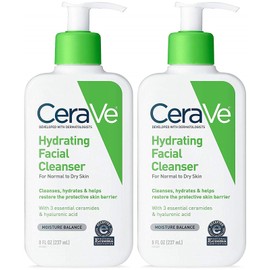 CeraVe Hydrating Cleanser - For Dry To Normal Skin - Net Wt. 8 FL OZ (237 mL)