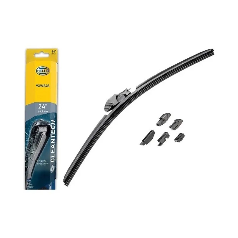Pluma Limpiaparabrisas Curva Hella Medidas A Elegir