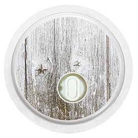 2X Wood Old - Sticker Skin for Freestyle Libre 3 Sensor