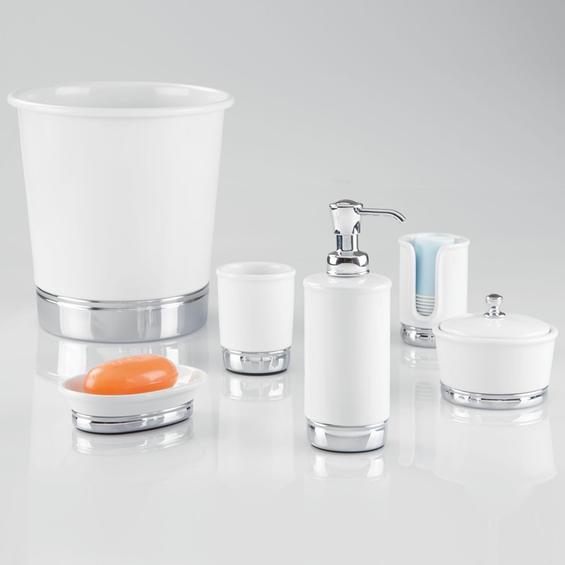 iDesign Soap Dish for Bar Soap – York Collection –