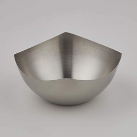 American Metalcraft SB575 Squound Snack Bowl, Satin Stainless Steel, 15-Ounces
