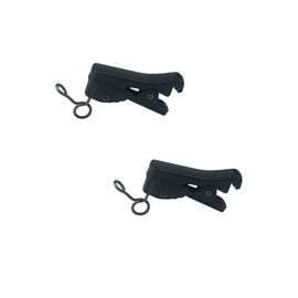 Canfon 2pcs Lapel/Lavalier Microphone ABS Tie Clip for Sanken COS-11D Deity W.Lav Pro Lavalier Mic with Diameter of 3.5-4.5mm(3.5mm)