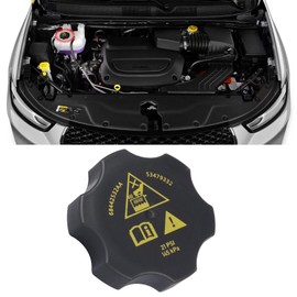 Car Radiator Coolant Reservoir Cap Coolant Reservoir Tank Replacement Compatible with Durango 2016-2021 68442532AA 68249136AA 53479332