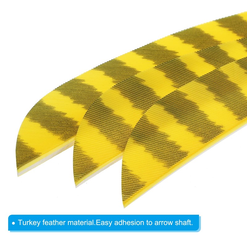 PATIKIL Arrow Feathers 20 Pack 3 Inch Arrow Feathers Turkey