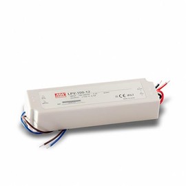 Mean Well LPV-100 – 12 100 W White Power Supply Unit – Power supply UMTS (100 W, 90 – 264, 102 W, 5%, 47 – 63, 85%)