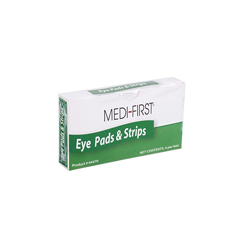 Medique Products 64470 Eye Pads, 4-Pack, white