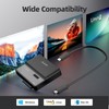 Alxum 2 in 1 M.2 NVME SATA SSD Enclosure External-Tool-Free