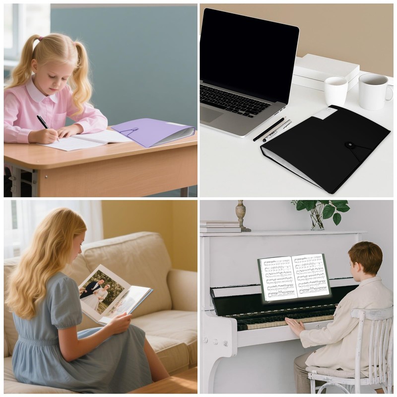 MYHOGOOD A4 Display Folder, 60 Pockets Display Book Folders with
