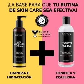 Kit Limpiador Facial y Tónico Quotidien para Todo Tipo de Piel
