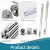 DHSWNNG Square spindle 8 mm x 150 mm, handle pin