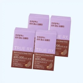 TrueX 트루알엑스 리치 효소 딥클린 저분자 곡물 발효 소화 클리오 20포 4개 3g x 5115810