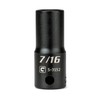 Capri Tools 3/8 in. Drive 7/16 in. Semi-Deep Impact Socket