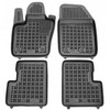 REZAW-PLAST Rubber Car Mats Compatible with Fiat 500 2012-2019 Custom