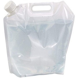 Semptec Urban Survival Technology Flat Water Tank: Flat Foldable Water Canister with Carry Handle, 5 Litres, BPA-Free (Water Container Flat, Water Tank BPA-Free, Drinking Bottle)