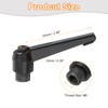 sourcing map 1Pcs M8 Adjustable Knobs Handle Female Thread Push
