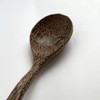 Curved Serving Spoon, Coconut Wood, 28x7cm