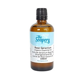 Geranium Organic Essential Oil 100ml - 100% Pure and Natural