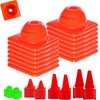 Versatyle Heavy Duty 2in Agility Training Cones for Soccer, Football,