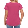 VISLILY Women Plus Size Tops 5X Casual Loose Fit Tees