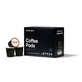 For Wellness Organic Arabica Coffee Pods (24 Pods, Medium Roast) – Pair With The Good Stuff to Supercharge Your Coffee
