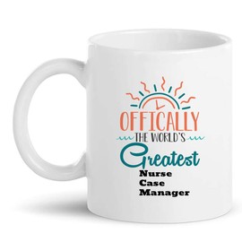 Best Nurse Case Manager Mug Gift for Men Women - Nursing 11Oz Cup Gifts - Office Presents Cups Mugs T-Shirt