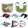 Golf Square Heel Shaft Mallet Putter Cover Headcover, Funny Design