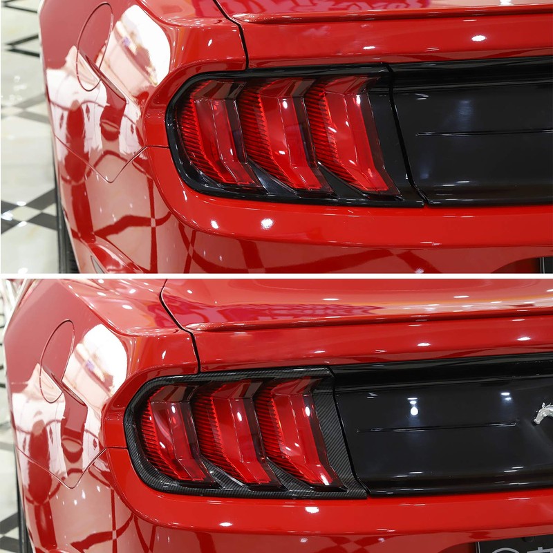 JeCar Carbon Fiber Tail Light Cover Bezel Trim Accessories for
